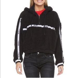 🆕Dickies cropped hoodie black sweater M